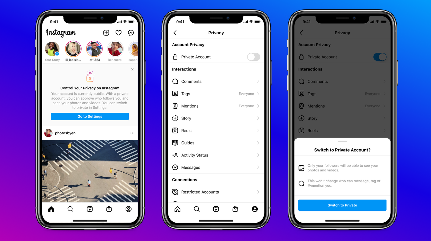 Insta Pro 2 - Privacy, Personalization
